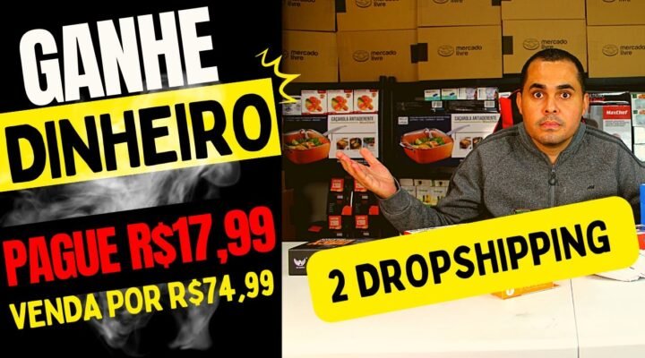 6 Produtos para ganhar dinheiro vendendo no Mercado Livre até sem estoque por dropshipping nacional